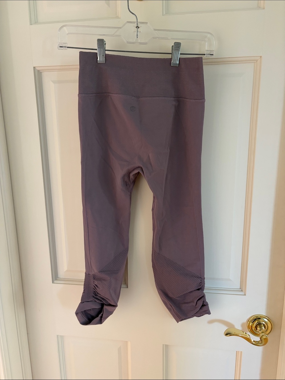 Lululemon Ebb To Street Cropped Leggings Sporty Workout Gym Tights Womens Size 4